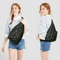 thumbnail image 4 of Futuristic Science Sling Bag - Crossbody Shoulder Backpack, Lightweight Adjustable Chest Pack for Tech Enthusiasts, 4 of 4