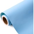 thumbnail image 2 of Kraft Baby Blue Wrapping Paper Roll - Mini Roll - 17 Inch x 33 Feet - Solid Color Baby Blue Wrapping Paper Perfect for Baby Shower, Boys Birthday, Wedding, 2 of 7