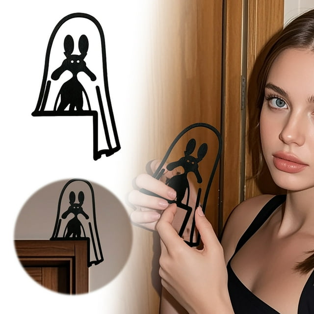 TIELUTT Halloween Door Corner Wall Sticker for Home Holiday Party Atmosphere Easy Apply Bedrooms Ideas Small on for Wall Wall Lettering Decals Coffee Wall Stickers Big Room Ideas Bedrooms