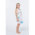 thumbnail image 2 of Robe Hawaïenne à Col Rond avec Volants pour Fille au Coucher du Soleil Néon, 2 of 5