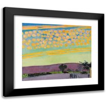 Maurice Denis 17x15 Black Modern Framed Museum Art Print Titled - Sunset in Pittsburgh (1927)