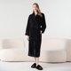 thumbnail image 1 of Batas de invierno para mujer, camisón cálido, albornoz para parejas, camisón de invierno para hombre y mujer, pijamas para mujer., 1 of 4
