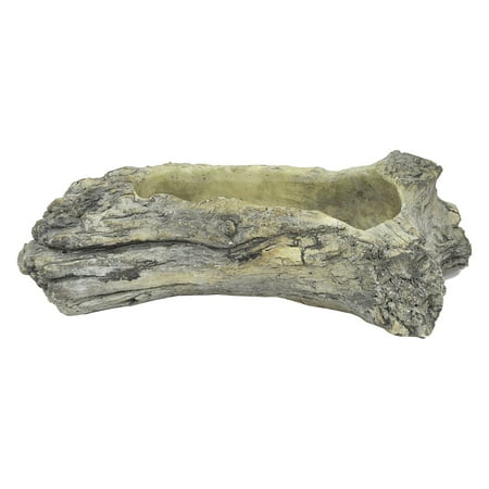 UPC 726674467511 product image for Three Hands Natural Rectangular Hollow Log Indoor/Outdoor Planter | upcitemdb.com
