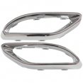 thumbnail image 1 of Pair of rear exhaust trims for Mercedes W205 C-Class, 1 of 5