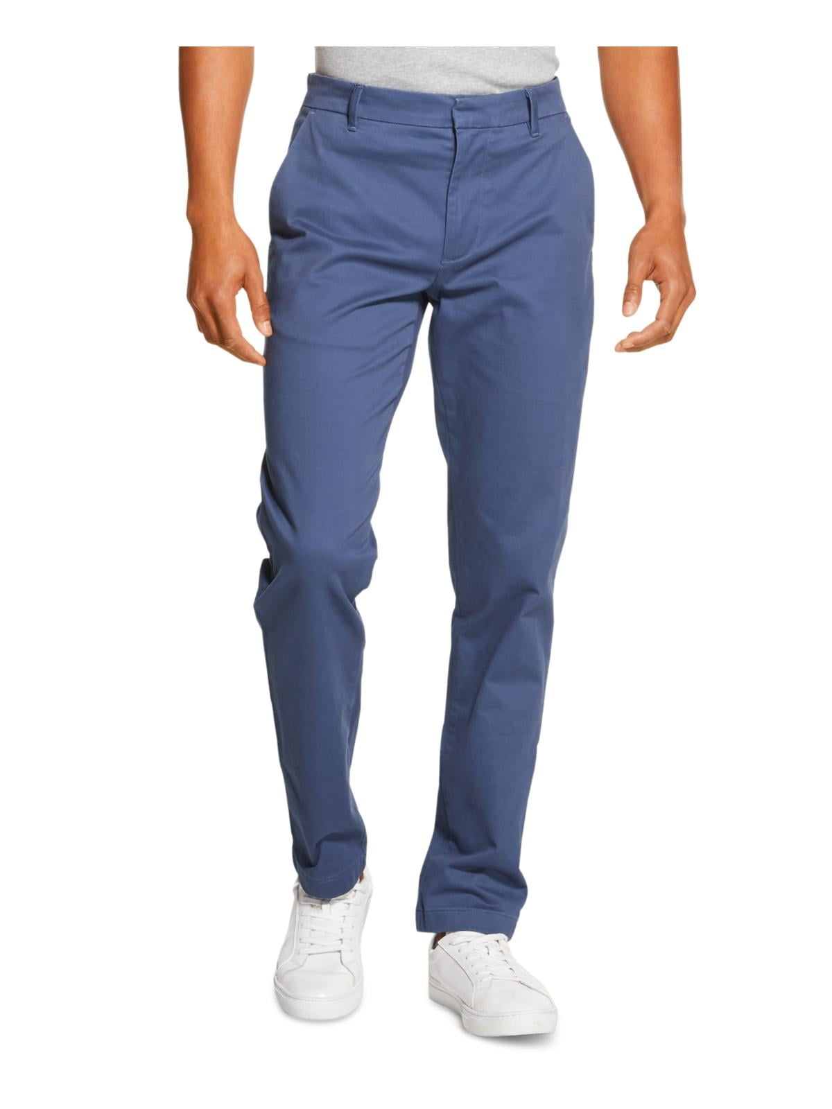 DKNY Mens Bedford Straight Leg Mid-Rise Chino Pants - Walmart.com