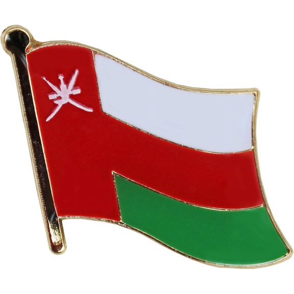 Oman Flag Lapel Pin
