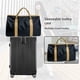 thumbnail image 4 of Bolsa de viaje plegable grande para camping y senderismo con compartimento para zapatos, bolsa divisoria para gimnasio, bolsa de fin de semana, maletín con ruedas y bolso de hombro resistente a desgar, 4 of 8