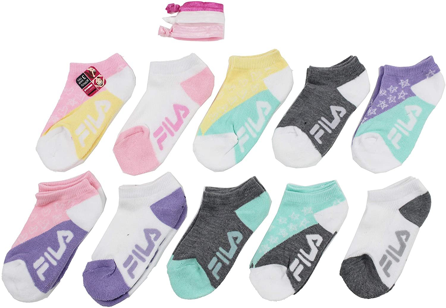 New Reebok No Show Socks 6 Pack White - Youth sizes 10-4 New Reebok No Show Socks 6 Pack White - Youth sizes 10-4