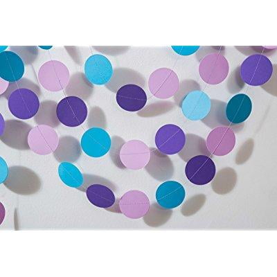 Mermaid Party Decoration Purple Lilac Blue Turquoise Birthday