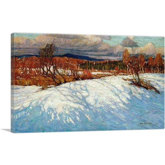 ARTCANVAS In Algonquin Park Canvas Art Print by Tom Thomson - Size: 26" x 18" (0.75" Deep)