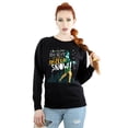 thumbnail image 2 of Elf Womens Yellow Snow Sweatshirt, 2 of 6