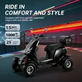 thumbnail image 4 of Mobility Scooters for Seniors, 4 Wheel Powered Mobility Scooters,1000W Black, 4 of 8