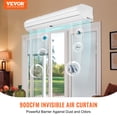 thumbnail image 2 of VEVOR Rideau d'Air Commercial Intérieur 36 Pouces Super Puissance 2 Vitesses 900CFM, Rideaux d'Air Muraux pour Portes, 2 of 9