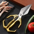 thumbnail image 2 of Cateissary Tijeras multifuncionales para huesos de pollo, cuchillas de acero inoxidable con alto contenido de carbono para Corte de Precisión Cocina y Comedor plateado, 2 of 6