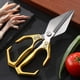 thumbnail image 2 of Cateissary Tijeras multifuncionales para huesos de pollo, cuchillas de acero inoxidable con alto contenido de carbono para Corte de Precisión Cocina y Comedor plateado, 2 of 6