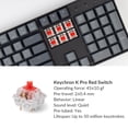 thumbnail image 4 of Teclado Keychron K10, tamaño completo, 104 teclas, Bluetooth, Mac/Win, 4 of 8