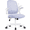 Plastic Base-Purple, variant on CELTOSS Ergonomic Office Chair, Mid Back Mesh Computer Desk Chair, Flip-Up Arms, Adjustable Lumbar Support for Home Office, Purple