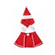 thumbnail image 2 of Pet Christmas Costume Set Santa Hat Scarf Cloak Decor For Pet For Dog Pet Christmas Party Cosplay Supplies, 2 of 6