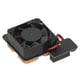 thumbnail image 3 of Módulo de ventilador de refrigeración para Raspberry Pi 4B 3B+/3B PWM Mini disipación de calor con base de latón, 3 of 9