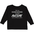 thumbnail image 3 of Inktastic Yeah My Godfather is Pretty Awesome Boys or Girls Long Sleeve Toddler T-Shirt, 3 of 5