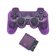thumbnail image 1 of Controlador Juego Inalámbrico Gamepad Doble Vibración para PlayStation2 PS2 (púrpura), 1 of 2