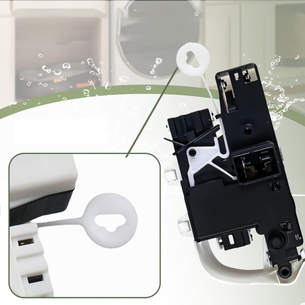 Heavy Duty Washing Machine Door Mechanism ABS Materials Easy Installation Front Load Washer Door Latches Assembly