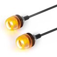 thumbnail image 1 of Motorcycle LED Turn Signal Lights, Small, Micro, Mini, for Cafe Racers, Scramblers, Sport Bikes, Fits Frame Tubes, 1 of 5