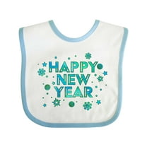 Inktastic Happy New Year Boys or Girls Baby Bib