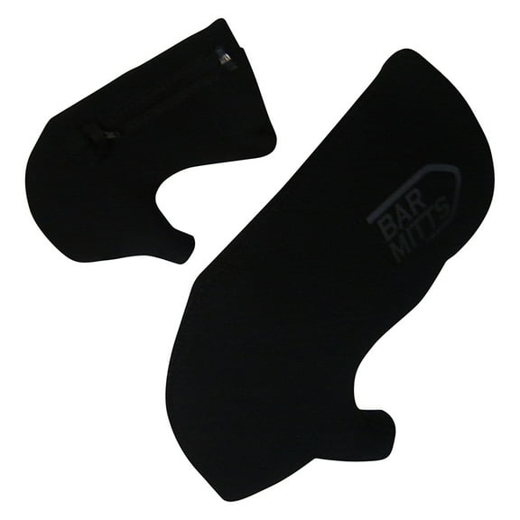 Bar Mitts Shimano For Externally Routed Cables, Black - Medium