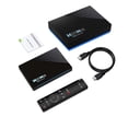 thumbnail image 2 of Caja de TV Reproductor multimedia de resolución 4K Cine en casa 2.4G WiFi Caja de televisión compatible con Bluetooth de cuatro núcleos, Enchufe AU, 4G + 32G Eigraketly EL002293-04B, 2 of 2