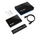 thumbnail image 2 of Caja de TV Reproductor multimedia de resolución 4K Cine en casa 2.4G WiFi Caja de televisión compatible con Bluetooth de cuatro núcleos, Enchufe AU, 4G + 32G Inevent EL002293-04B, 2 of 7