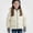 Beige, variant on Teylalorva Girls Outerwear Jackets Reversible Fleece Lined Hooded Puffer Coat Warm Winter Outdoor Coat(1-12) Black Size 3T