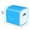 Blue 02, variant on Charger Block,USB Wall Charger Adapter,AILKIN USB Fast Charging Cube Station Plug Charger Blocks USB Wall Charger,White
