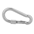 thumbnail image 2 of 304 Stainless Steel Carabiner Fast Hanging Buckle Elastic Buckle Spring Hook (M8), 2 of 8