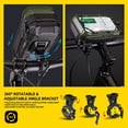 thumbnail image 6 of Bike Handlebar Bag, EVA Hard Shell Bicycle Front Bag with Phone Holder, Waterproof Cycling Bag for Road & Mountain Bikes, 6 of 12