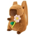 thumbnail image 2 of Mochila de peluche divertida y adorable Salvador Flor rosa, 2 of 10