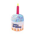 thumbnail image 2 of Walbest Dog Soft Plush Birthday Cake Toy, Colorful Candles Bite Resistant Creative Funny Dog Gift Dog Embroidered Bone Dog Chew Toy Pet Supply, 2 of 6