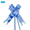 thumbnail image 3 of Uxcell 8" Pull Bows Gift Wrapping Pull Bow Heart Pattern Baskets Present Bows Knot Ribbon Blue 100 Pcs, 3 of 6
