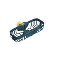 thumbnail image 2 of Faucet Shelf, Sink Organizer, Drainage Rack, Sponge Holder, Kitchen for Utensil Storage, Blue, 2 of 7