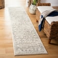 thumbnail image 3 of SAFAVIEH Tulum Flint Distressed Southwestern Runner, 2' x 15', Ivory/Grey, 3 of 8