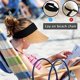 thumbnail image 4 of Sombrero de paja beige con visera para mujer, ala ancha, verano Visera para mujer, gorra con visera anti-UV, sombrero de playa de ala ancha, gorra de protección solar, UPF50+, para ocio al aire libre,, 4 of 5