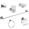thumbnail image 1 of Juego De 6 Accesorios Para Baño Alfa Acero Inoxidable Cromado De Lujo Redo, 1 of 3