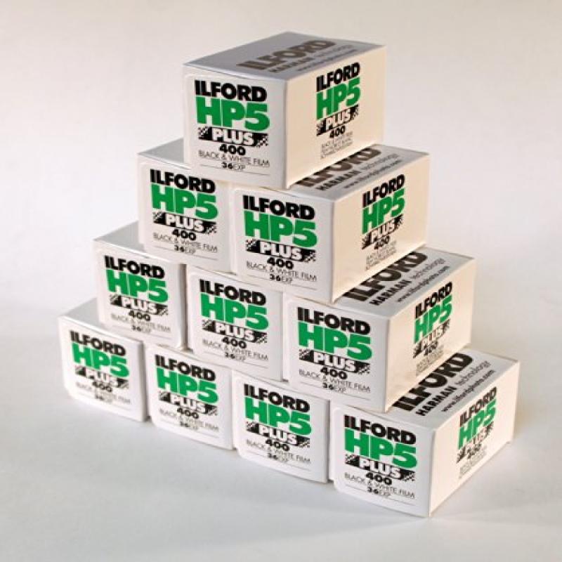 Ilford 10 Rolls Ilford Hp5 400 Film 36 Exp Walmart Com