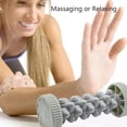 thumbnail image 5 of Foot Roller for Plantar Fasciitis Relief, Deep Tissue Massage Tool for Arch & Heel Recovery, Improve Circulation and Mobility (Purple), 5 of 9