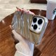 thumbnail image 3 of Funda de teléfono de Color caramelo con patrón ondulado 3D rizado de lujo para iPhone 15, 11, 12, 13, 14 Pro Max, X, XR, XS, 7, 8 Plus, SE, cubierta suave a prueba de golpes, 3 of 5