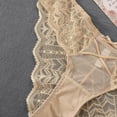 thumbnail image 4 of Sexy Lady Transparent Underwear Women Floral Lace Briefs Seamless Hollow Out Panties, 4 of 7