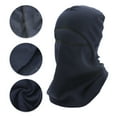 thumbnail image 3 of Unique Bargains 1 Pc Windproof Face Mask Hood Balaclava for Cycling Navy Blue, 3 of 6