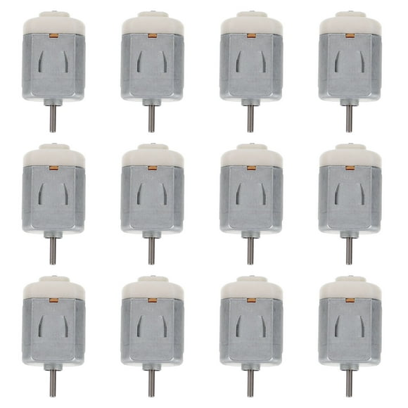 12Pcs Miniature DC Motor Micro DC Motors Children Plaything Vehicle Motor