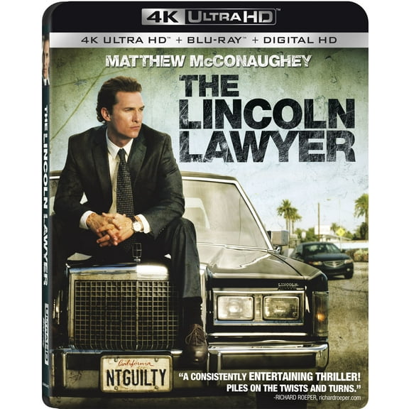 The Lincoln Lawyer (4K Ultra HD   Blu-ray)