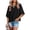 Black, variant on Women Half Sleeve Loose Fit Top Loose Fitting Tops for Women Elbow Sleeve Tees for Women Basic Flowy Tops Solid Blouses for Women Bat Sleeve Top Casual Tunic Tops Blue 3XL